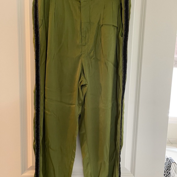 Anthropologie Diandria pleaded joggers back zipper - Picture 6 of 6